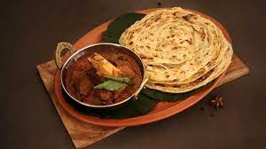 Paratta with curry