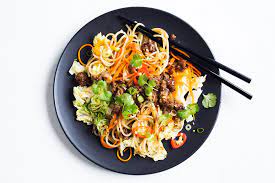 Mutton Mongolian pasta