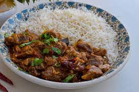 Mutton Rice and Curry