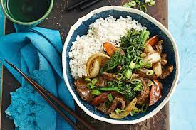 Mongolian Mutton Rice